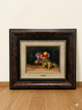 2 Quadri ad olio su tela, Firma Beltrán