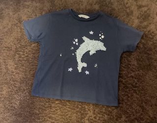 Camiseta niña Mango T. 7/8