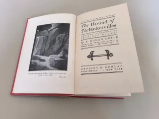 The hound of the Baskervilles. Arthur Conan Doyle.