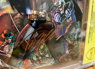 Batman edición especial 1000 Geoff Johns 3 firmas