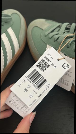 Adidas Samba Talla 36.5 Verde