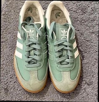 Adidas Samba Talla 39 Verde/Blanco