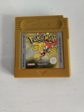 Pokémon Oro Edición Español Game Boy Oficial