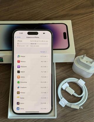 iPhone 14 Pro Max Morado