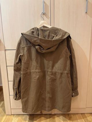 Parka Stradivarius Marrón Talla M