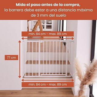 2 Barreras seguridad escaleras Hauck Clear Step 2