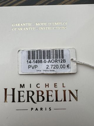 Michel Herbelin GMT Reserva de Marcha NOS