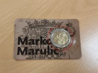 2 euros Croacia 2024 Marko Marulić