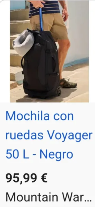 Mochila con ruedas Mountain Warehouse