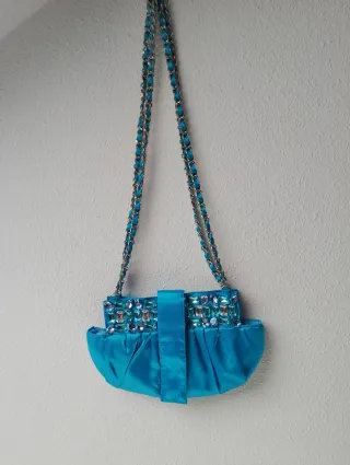Bolso fiesta vintage con cristales