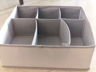 Organizador de armario con compartimentos