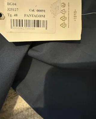 Pantalón Briglia 1949 Talla 38 NUEVO