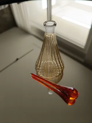 Boccetta profumo Murano vetro colorato