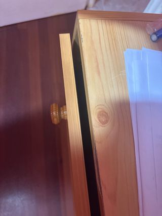 Zapatero abatible de madera