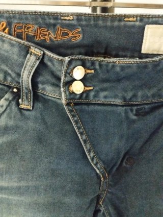 Jeans Met ragazza tg.XXS elasticizzati slim fit