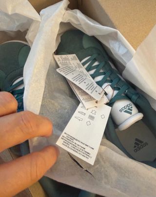Zapatillas Adidas Verde Azulado