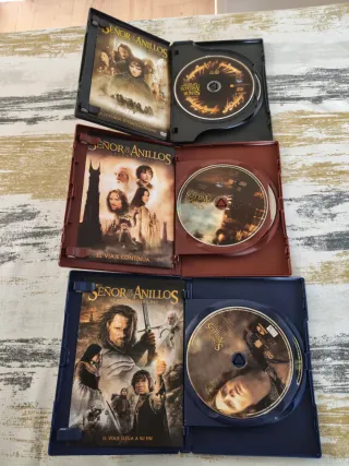 Trilogía El Señor de los Anillos DVD