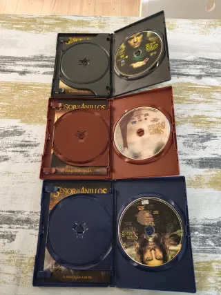 Trilogía El Señor de los Anillos DVD