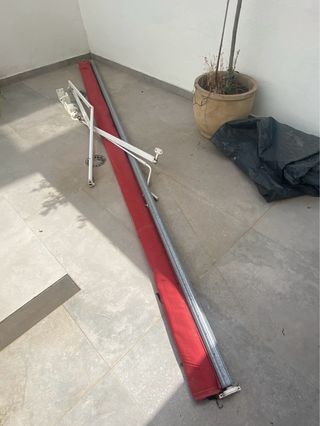 Toldo rojo 4.30 m