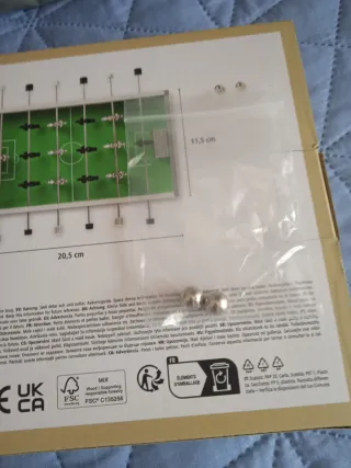 Calcio balilla da tavolo mai usato