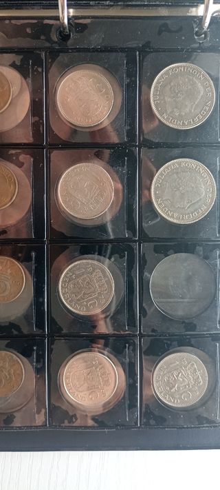 Lote 76 monedas: Holanda, Vaticano, Suecia