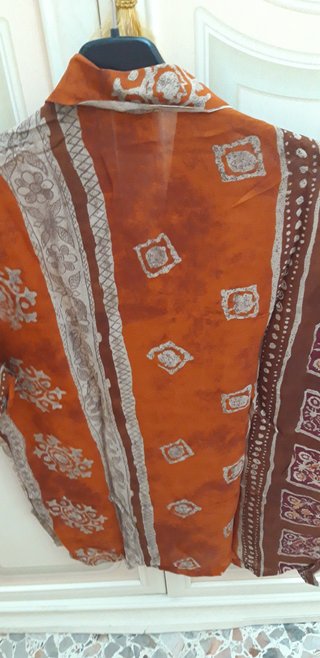 Camicia vintage fantasia etnica