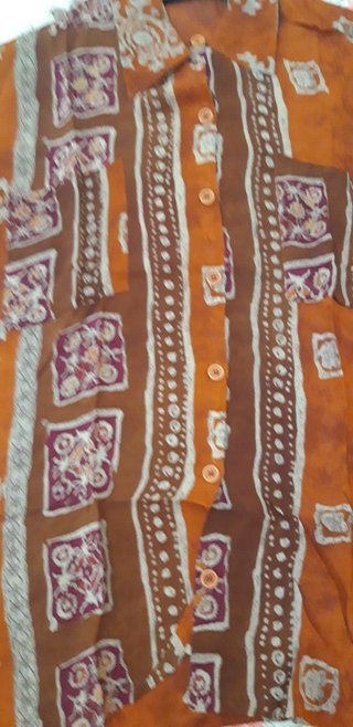Camicia vintage fantasia etnica