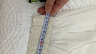 Falda larga hueso talla única Color hueso