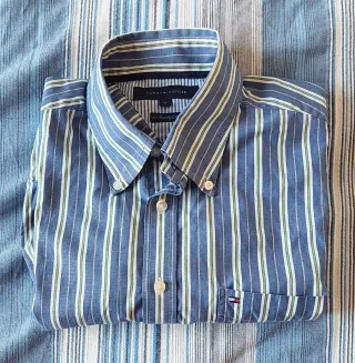 Camisa Rayas Tommy Hilfiger Talla M