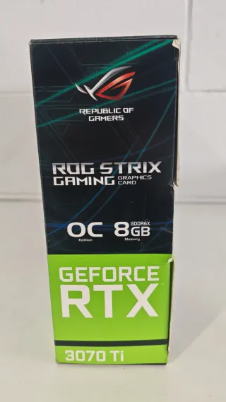Tarjeta Gráfica ASUS ROG Strix RTX 3070 Ti OC