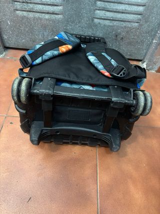 Mochila carro Totto renglones bloques