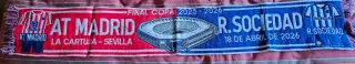 Bufanda Final Copa del Rey 2026 R. Sociedad