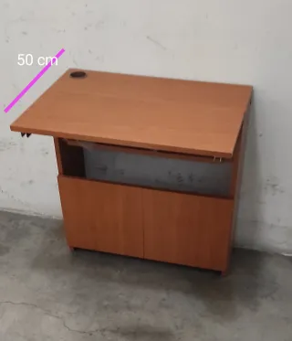 Escritorio plegable de madera