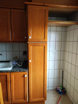Puertas cocina madera + cajones URGE