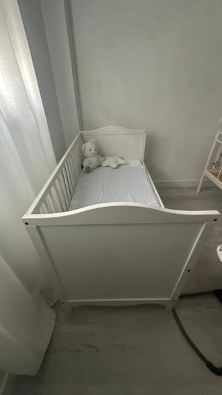 Cuna colecho + colchón + hamaca BabyBjörn