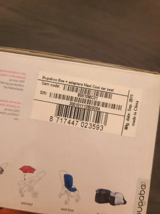 Adaptadores Bugaboo Bee para Maxicosi