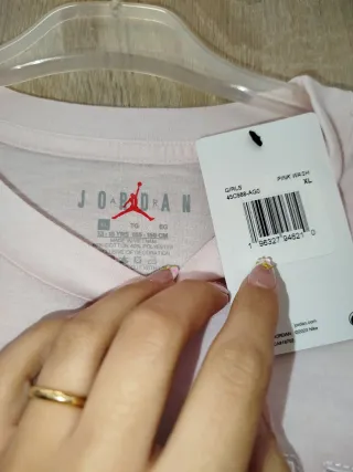 Camiseta Jordan Rosa