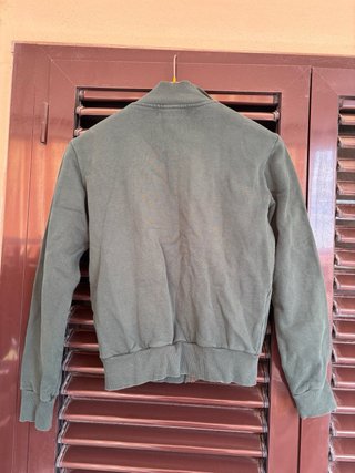Felpa zip Carlsberg verde