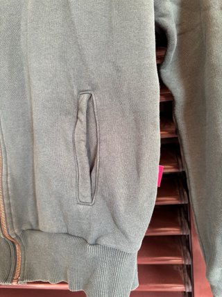 Felpa zip Carlsberg verde