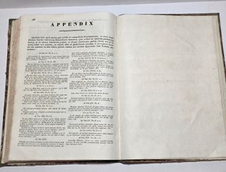 Libro Antico 1838 - Epitome Theologiae Canonico
