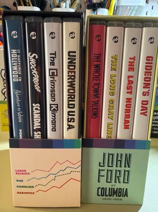 Box DVD John Ford & Samuel Fuller Columbia