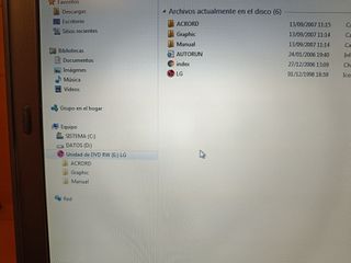 ### DVD RW Dell portatil