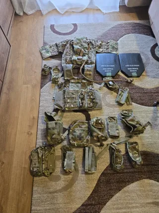 Lote Equipo Militar Original Ejército Británico