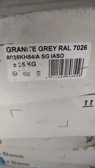 Base para sombrilla IASO Granito Gris
