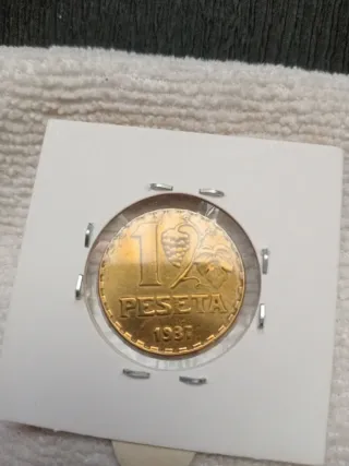1 Peseta República Española 1937