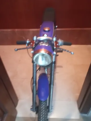 Derbi 74 Sport Azul y Blanco