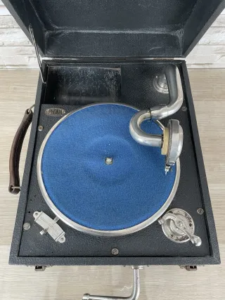 Grammofono Portatile Valigetta Vintage Phonia