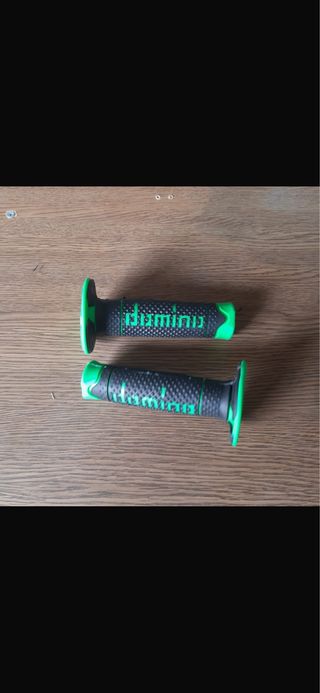 Empuñaduras Domino Moto/Quad Verdes