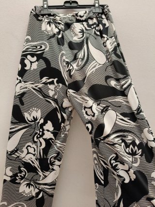 Pantaloni morbidi larghi Tg. S a vita alta