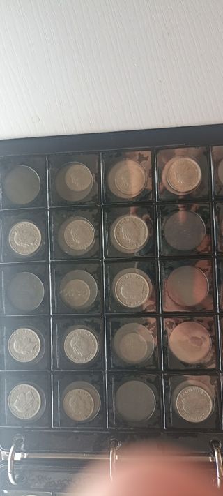 Lote monedas suizas